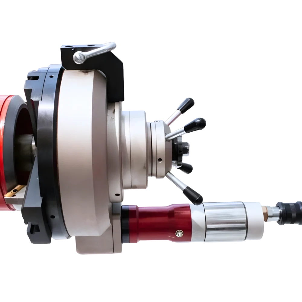 Supermaxi 4_16 rörfasmaskin med kraftig drivning och matningssystem för invändig och utvändig fasning.