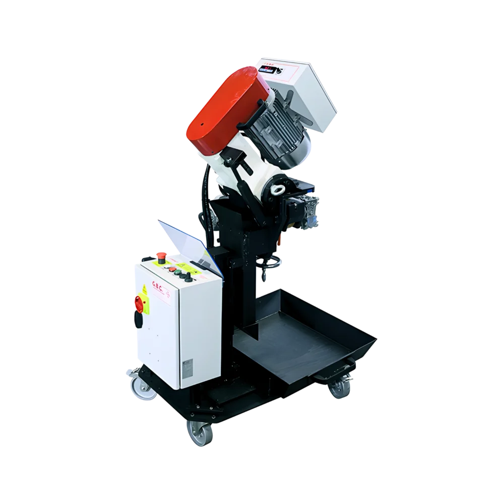 GBC Compact Edge – kompakt konstruktion med enkel inställning av fasvinkel.