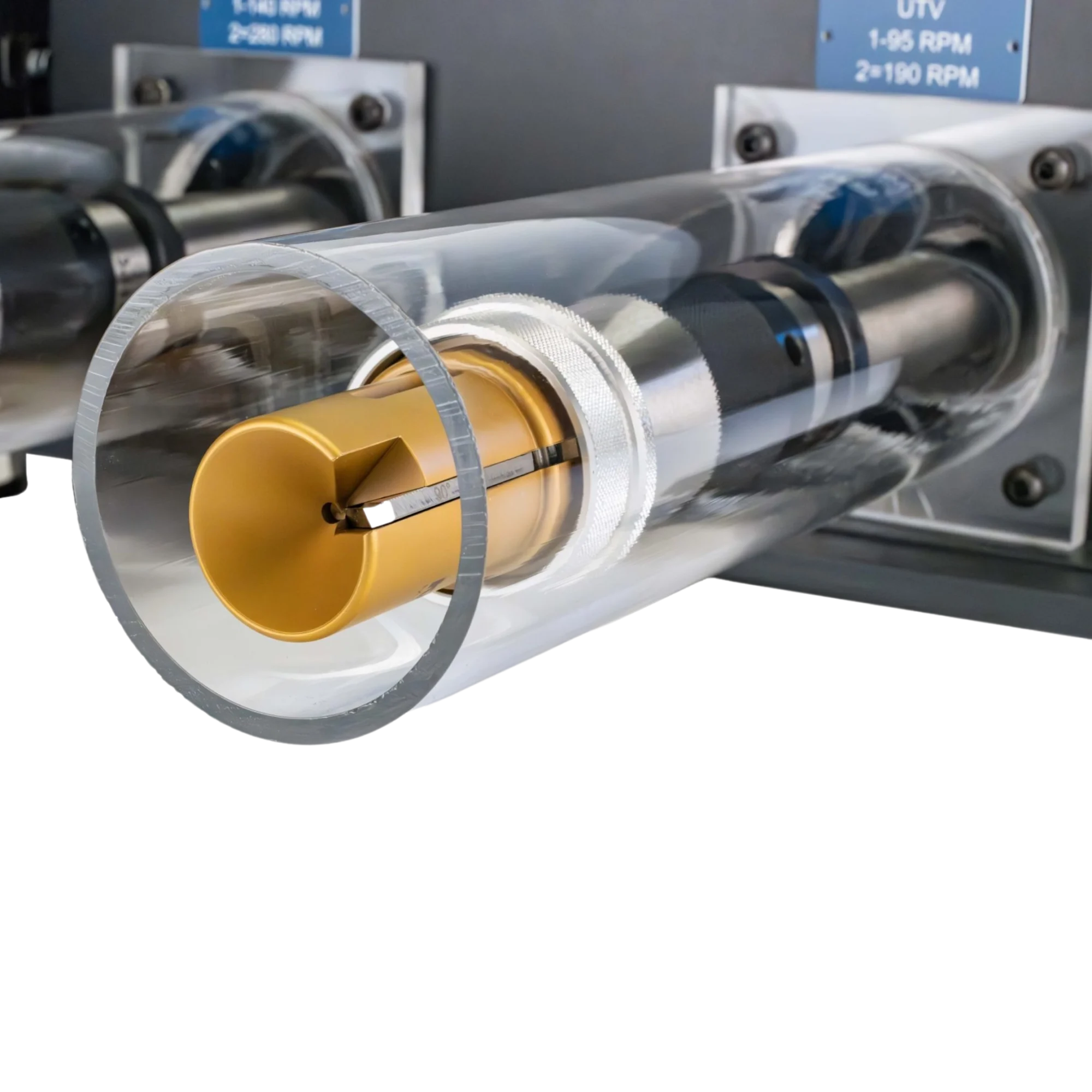 Närbild på Tub-Master rörgradningsverktyg för invändig och utvändig bearbetning