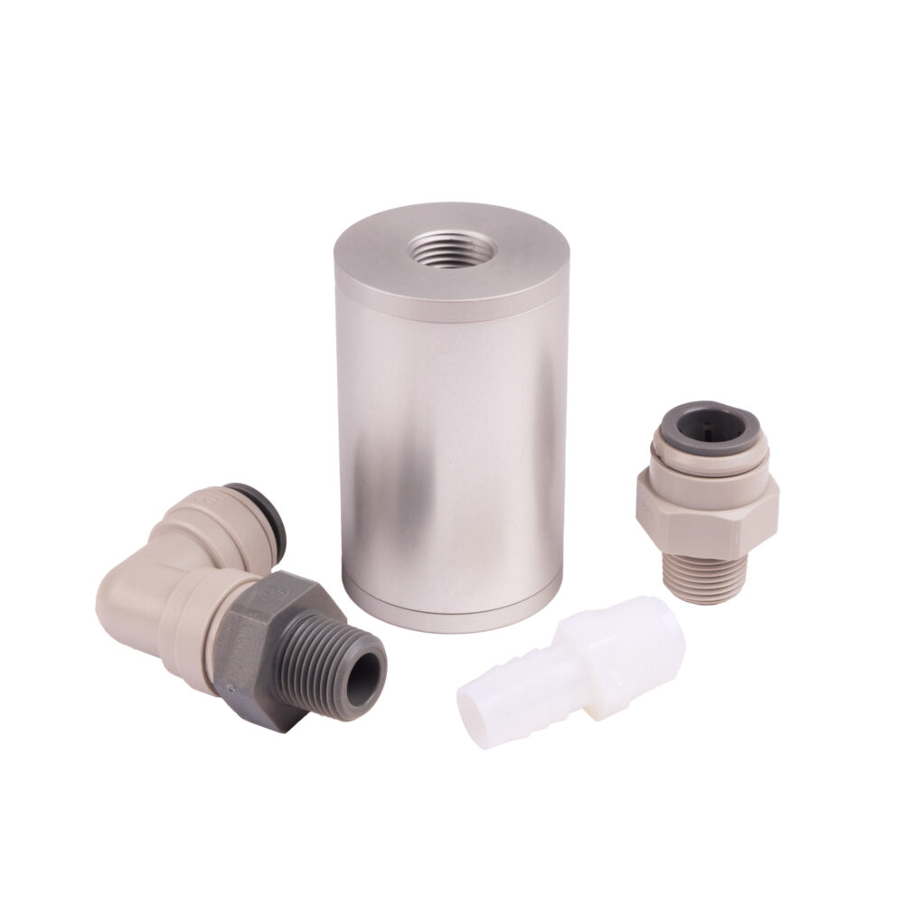 Ljuddämpare till vortexrör/apparatskåpskylare