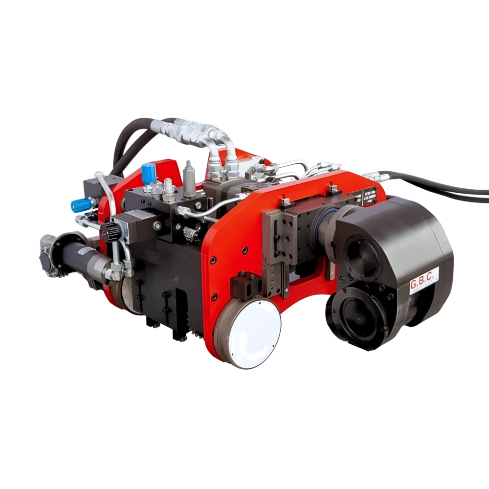 TAF kedjemonterad kap- och fogberedningsmaskin monterad på rör med stor diameter