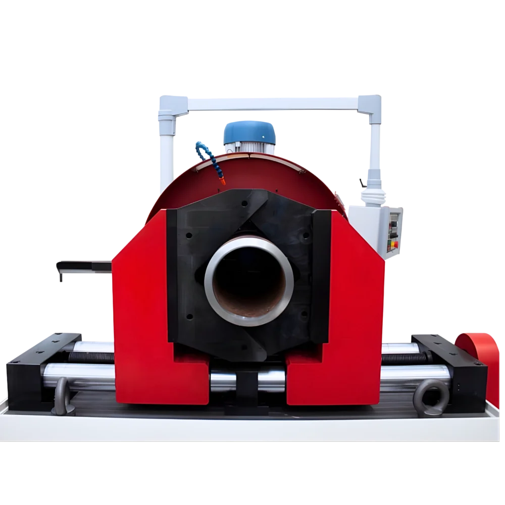 SB500 rörfasmaskin med prismatiska, självcentrerande käftar för deformationsfri rörbearbetning