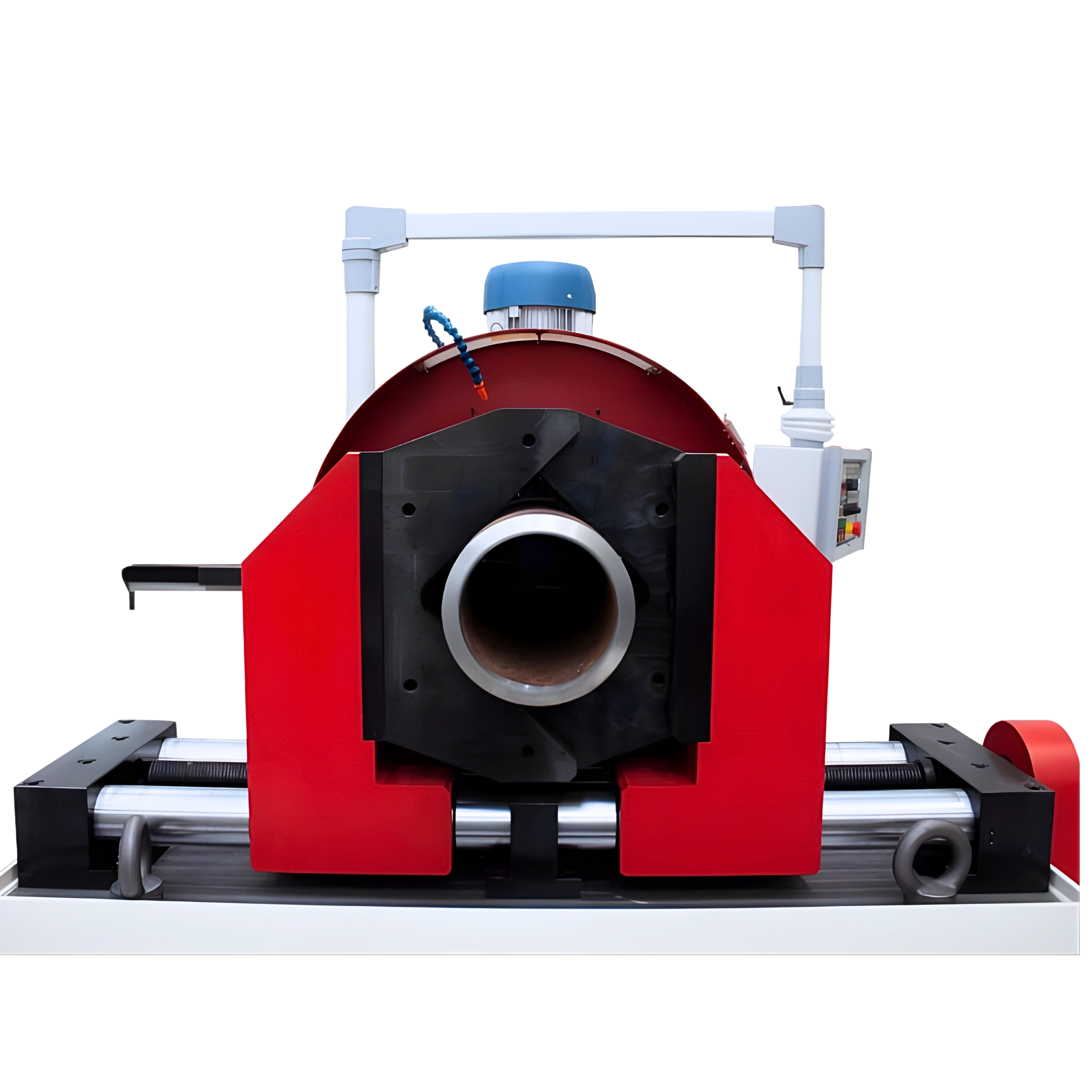 SB500 rörfasmaskin med prismatiska, självcentrerande käftar för deformationsfri rörbearbetning