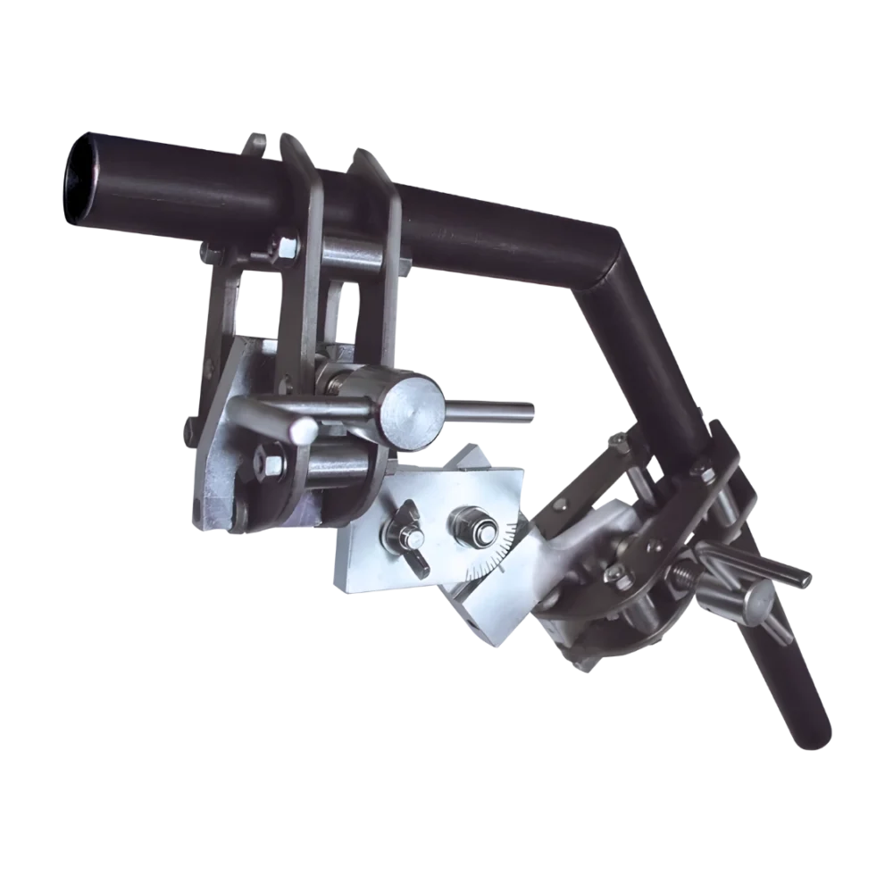 Pincer-klämma för inriktning av rörböj och rör med olika diametrar