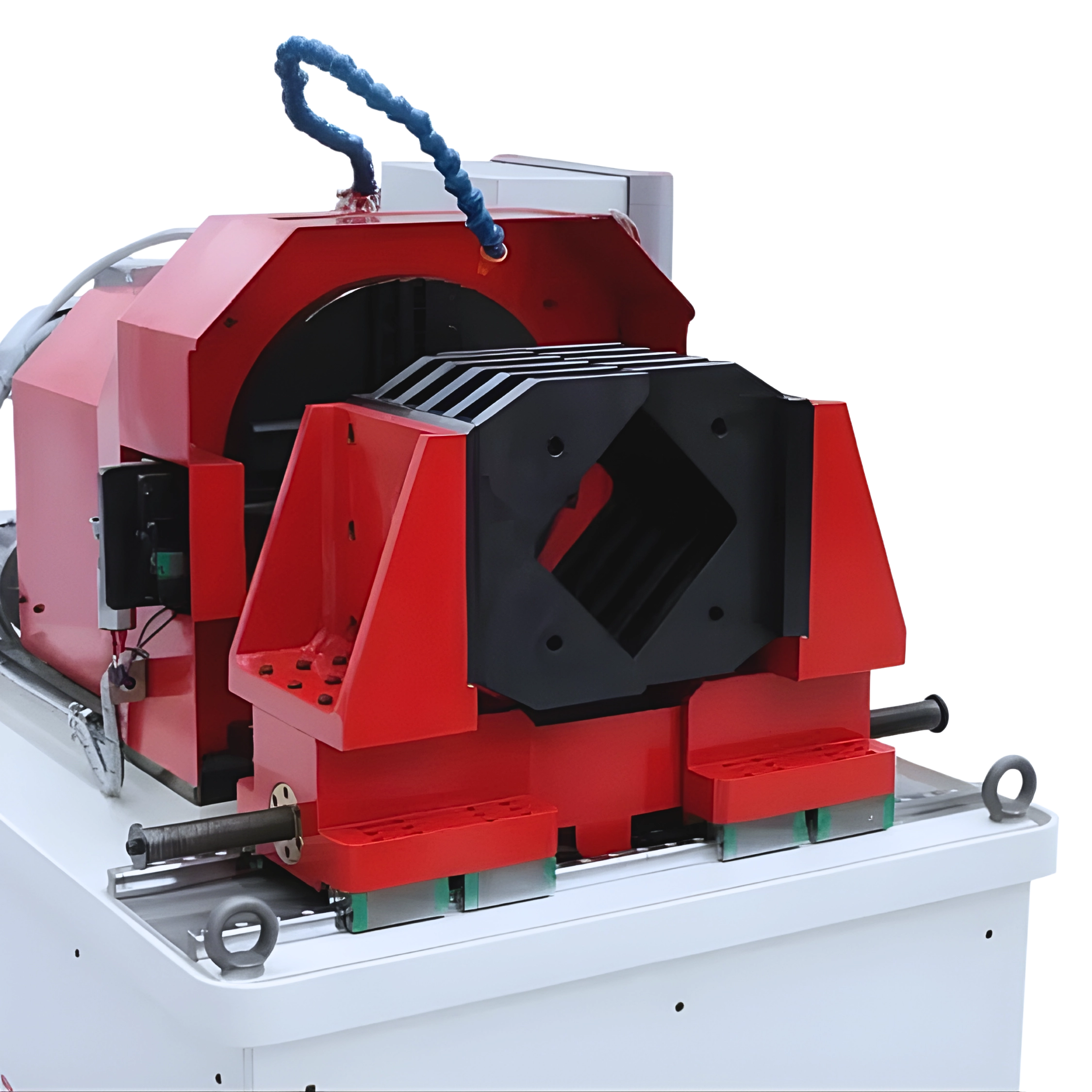 SB320 med prismatiskt, självcentrerande fastspänningssystem för deformationsfri rörbearbetning