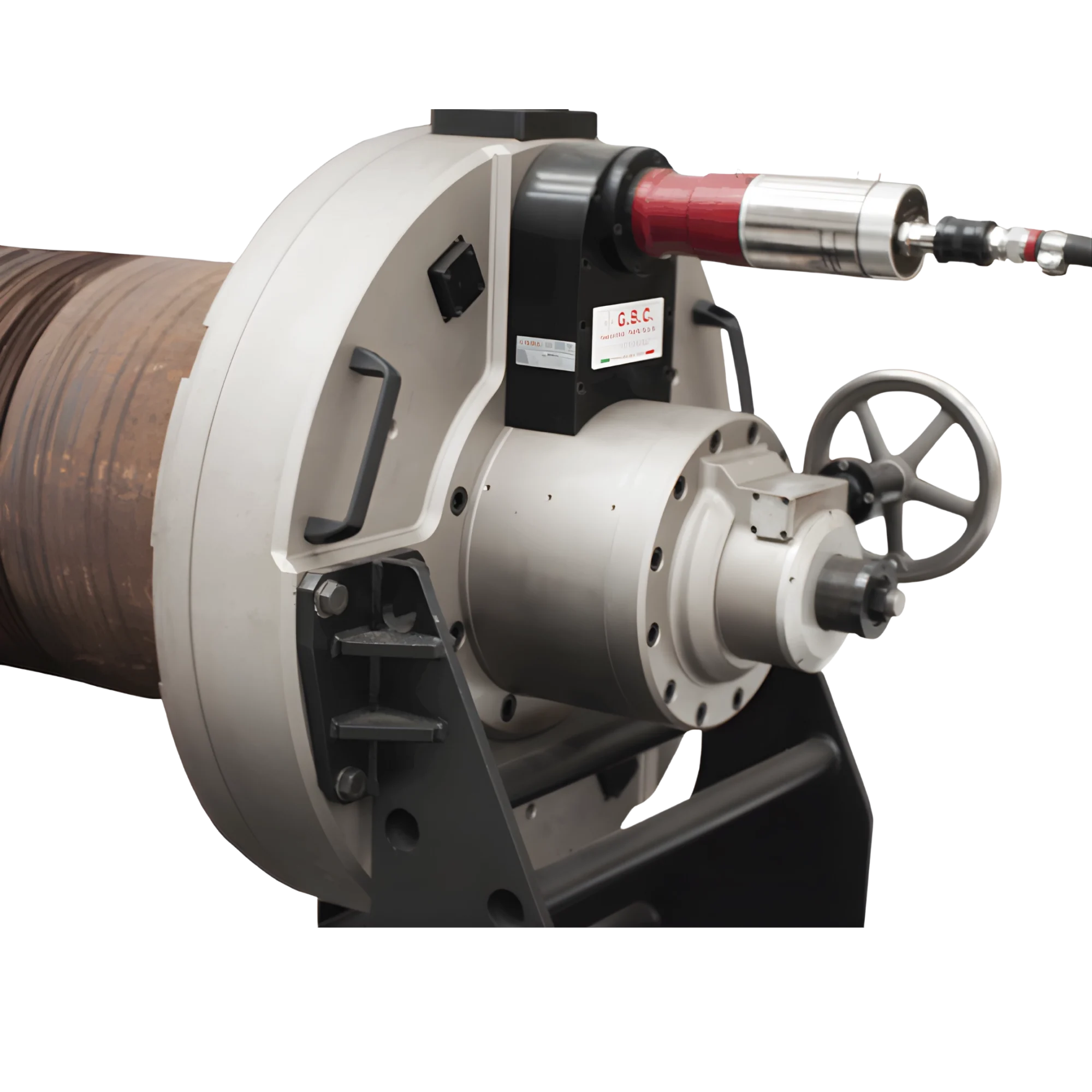 Hypermaxi 20–40 monterad invändigt i rör för stabil fasning