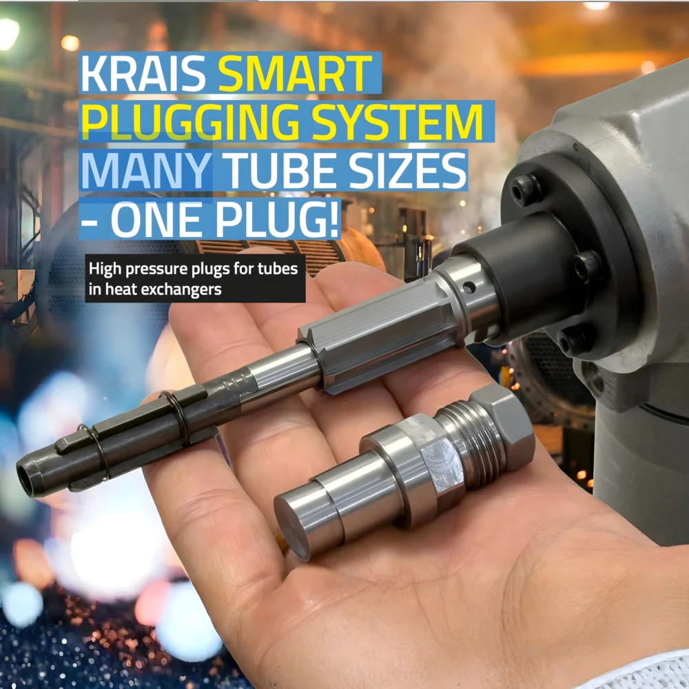 Tubpluggning – mekanisk högtrycksplugg för tätning av rör i värmeväxlare